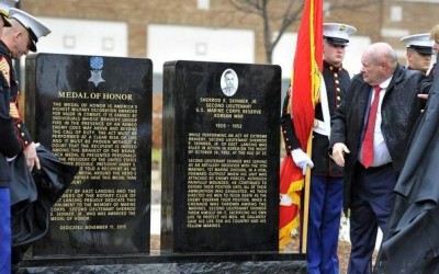 East Lansing Rotary Participates in Medal of Honor Monument Dedication