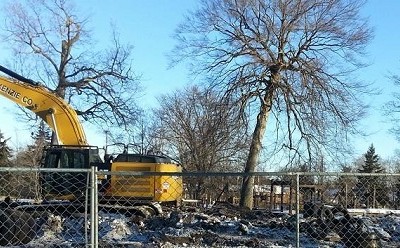 Demolition Begins at Patriarche Park