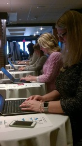 Online Voting Station at the Friend Raiser