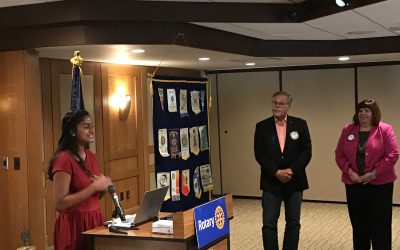 East Lansing Rotary Club Student Excellence Award Winner